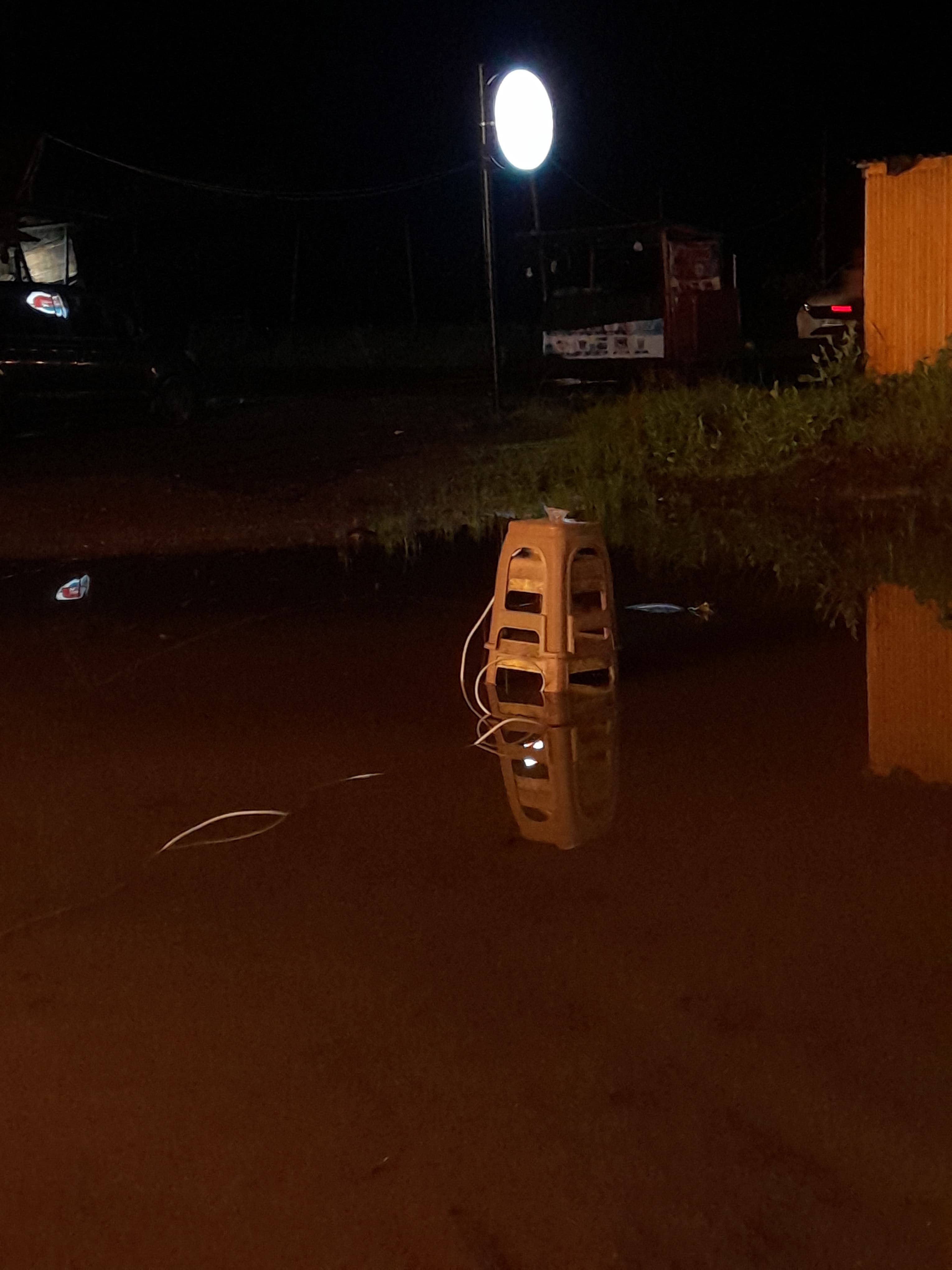 Genangan air di lokasi Wisata kuliner pantai Alar Pondang,Dispar Minsel Disoroti Masyarakat